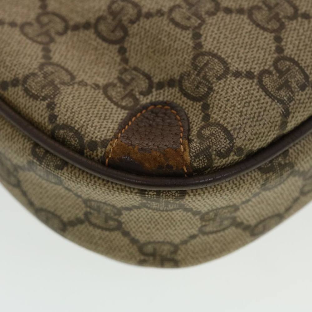 GUCCI GG Canvas Web Sherry Line Shoulder Bag Beige Red Green Auth 43903 - Picture 15 of 16